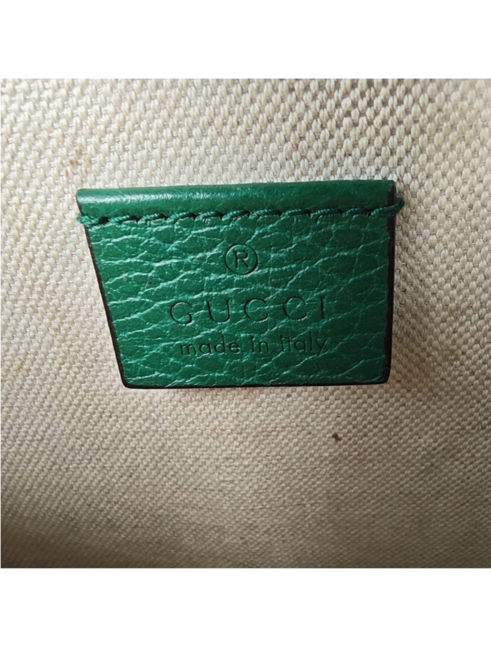 Gucci Dionysus Green Leather Chain Shoulder Bag Tiger Head - Picture 2 of 12